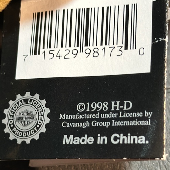 ✨Harley-Davidson USA✨Bean Bag Plush - Spike ✨Vintage 1998✨ - Picture 6 of 6